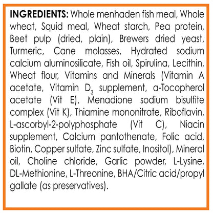 Ingredients of API Goldfish Premium Flakes Fish Food 5.7-oz