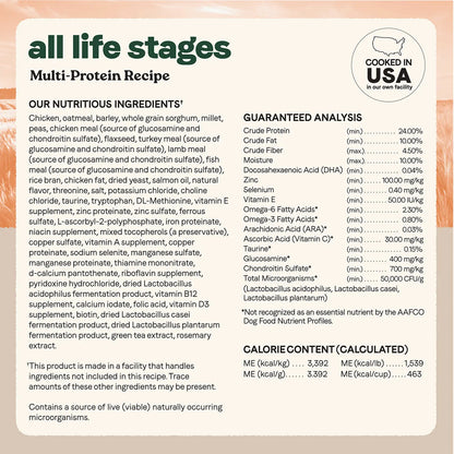 Nutritious Ingredients info,Guaranteed-Analysis  & Calorie Content info of Canidae All Life Stages Dry Dog Food Multi-Protein Recipe 5-lb