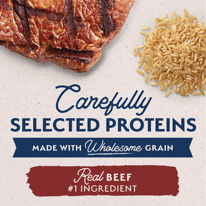 Ingredients info of Natural Balance Pet Foods Limited Ingredient Canned Dog Food Beef & Brown Rice 13-oz