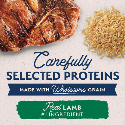 Ingredients info of Natural Balance Pet Foods Limited Ingredient Canned Dog Food Lamb & Brown Rice 13-oz