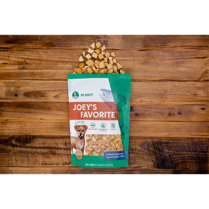 LifeStyle of Dr. Marty Joey's Favorite Freeze-Dried Dog Treats Salmon 4-oz