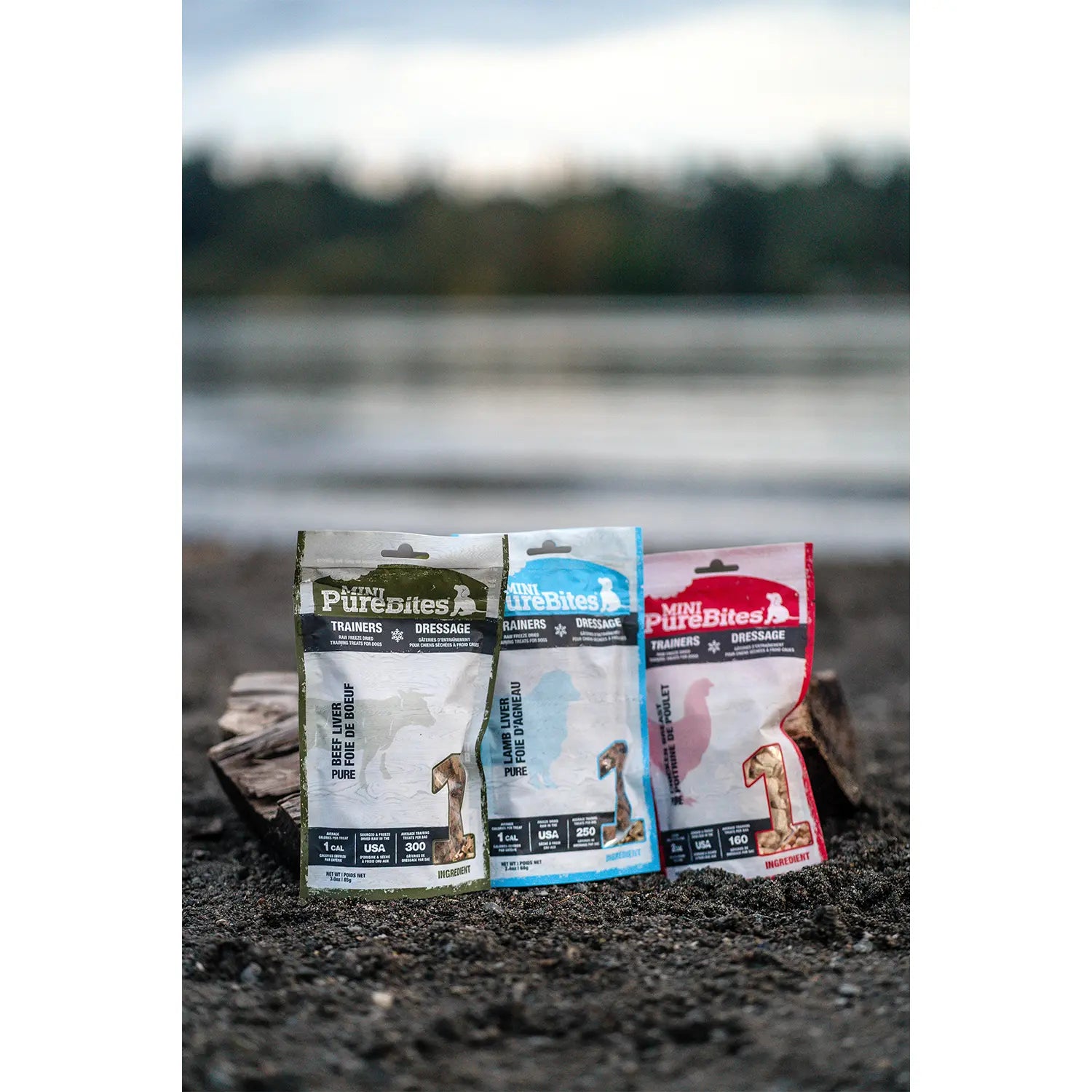 LifeStyle 3 of PureBites Mini-Trainers Lamb Liver Freeze-Dried Pure Dog Treats 2.4-oz