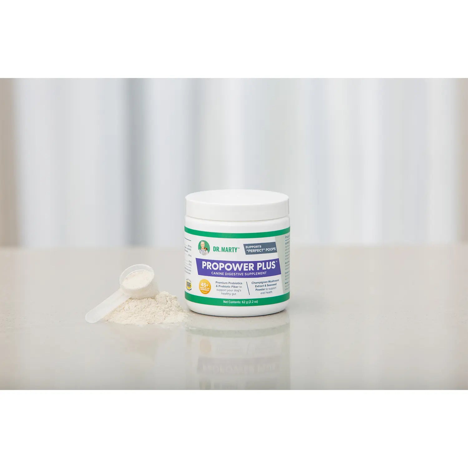 LifeStyle of Dr. Marty ProPower Plus Canine Digestive Supplements 2.2-oz