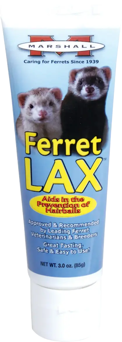 Front of Marshall Pet Products Ferret Lax Hairball & Obstruction Remedy 3-oz