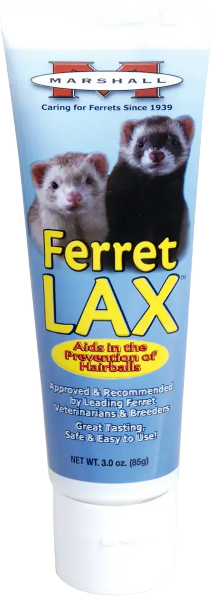 Front of Marshall Pet Products Ferret Lax Hairball & Obstruction Remedy 3-oz