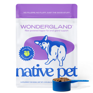 Native Pet WonderGland Anal Gland Pumpkin Fiber & Digestive Supplement for Dogs 8-oz, Kwik Pets