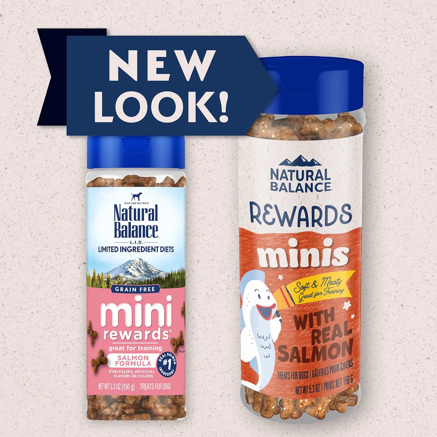 New Look of Natural Balance Pet Foods Rewards Minis Soft & Meaty Dog Treats Salmon 5.3-oz