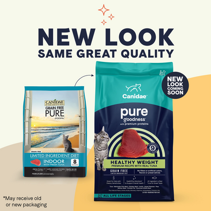 NewLook of CANIDAE PURE Grain-Free Limited Ingredient Healthy Weight Dry Cat Food Tuna 10-lb