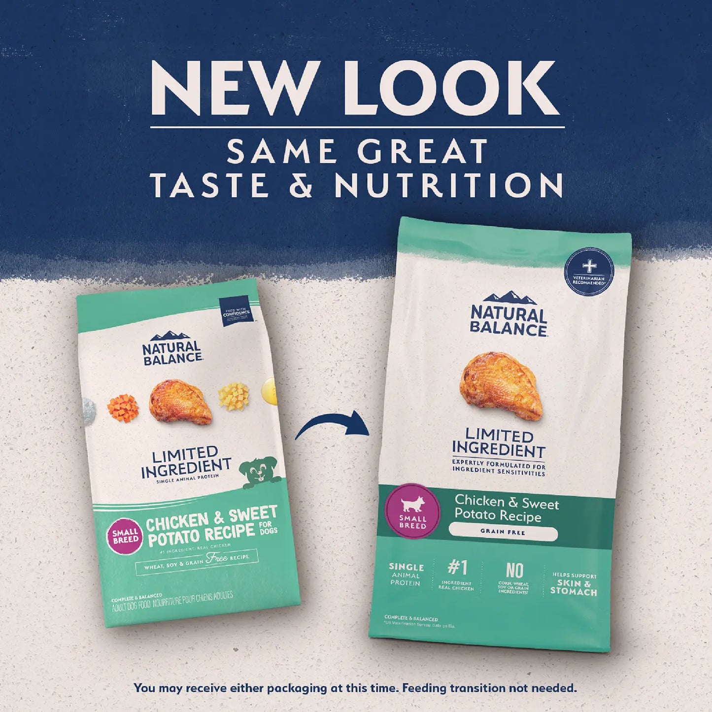 New Look of Natural Balance Pet Foods Limited Ingredient Grain Free Small Breed Dry Dog Food Chicken & Sweet Potato 12-lb