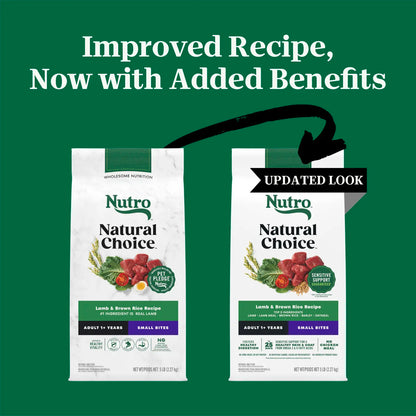 New Look of  Natural Choice Lamb & Brown Rice Small Bites Adult Dry Dog Food 5-lb