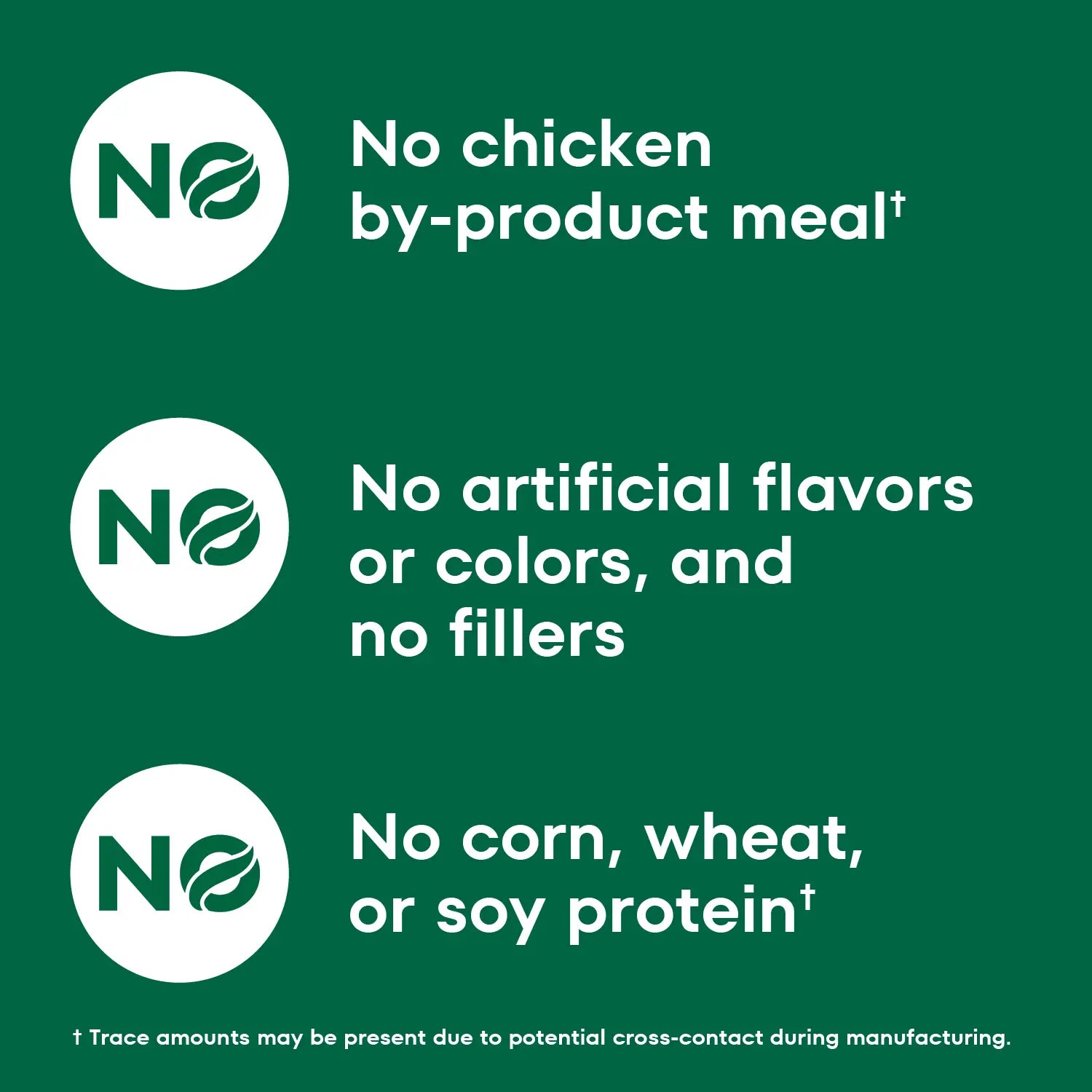 No Baddies of Nutro Wholesome Essentials Chicken & Brown Rice Early Development Kitten Dry Cat Food 5-lb