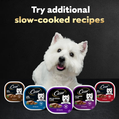 Product Family Cesar Classic Loaf in Sauce Adult Wet Dog Food Chicken & Liver 3.5-oz