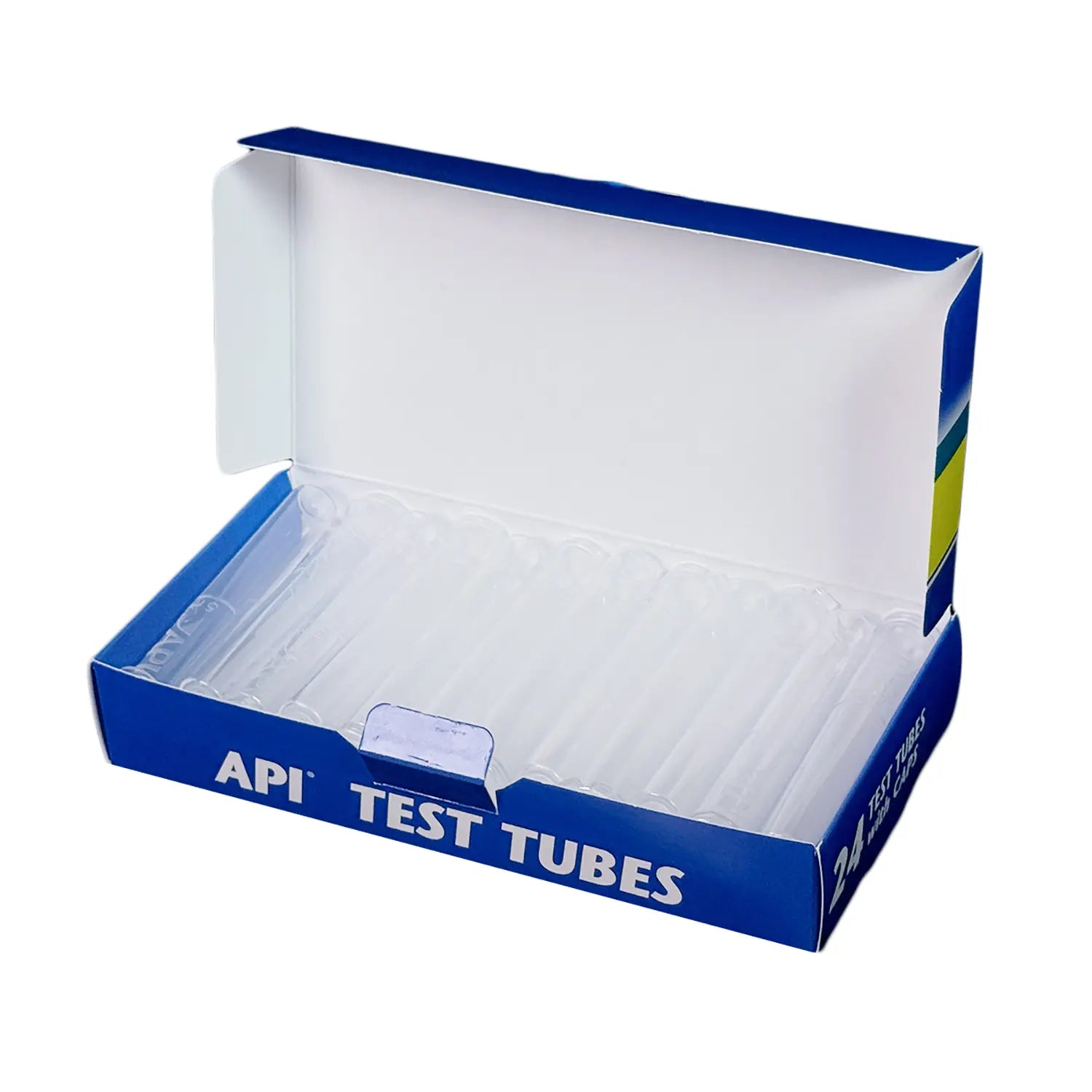 Product of API Plastic Test Tubes with Caps for Aquarium 24 Count