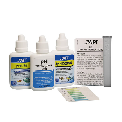 API pH Test & Adjuster Kit for Freshwater Aquarium, Kwik Pets