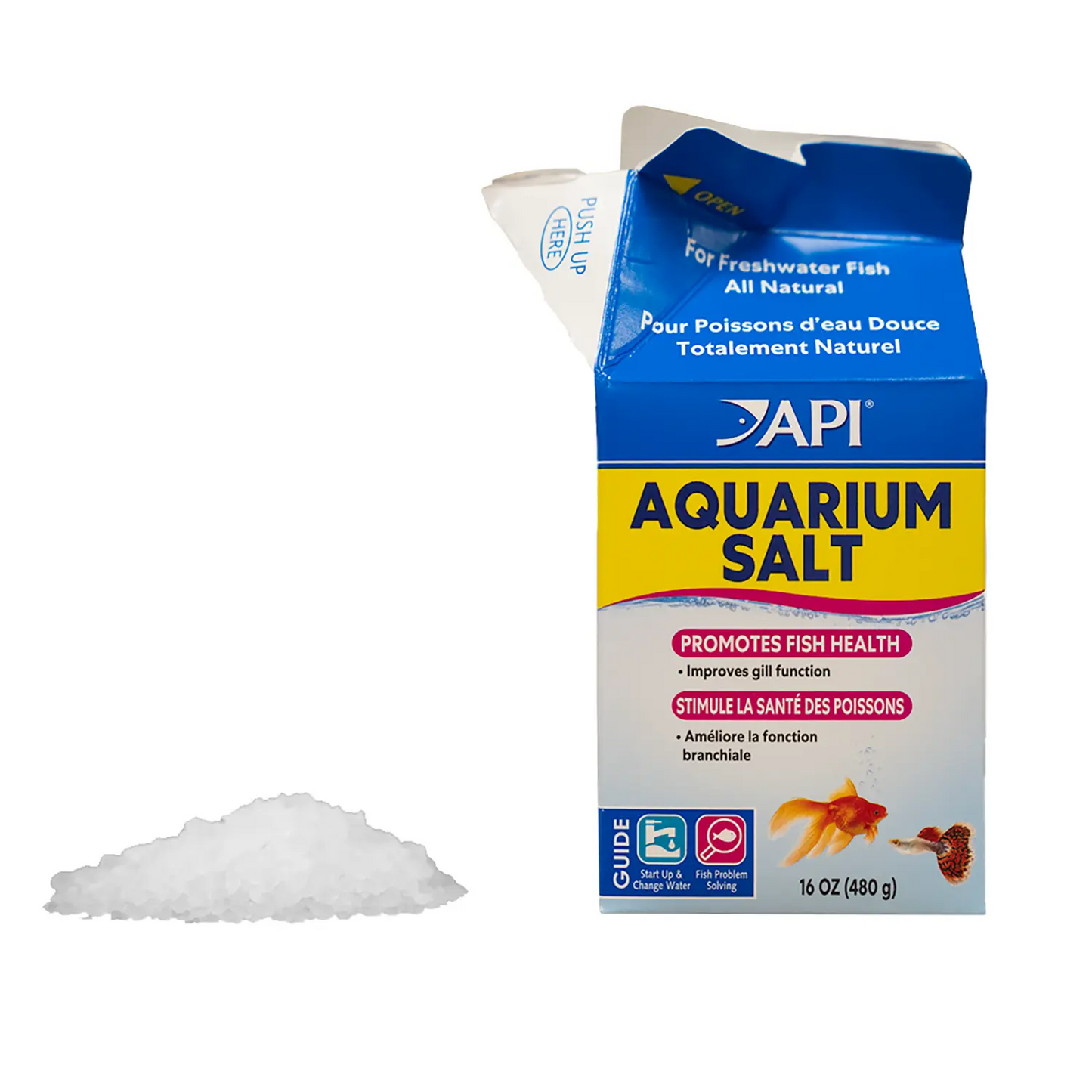 Product info of API Freshwater Aquarium Salt 16-oz