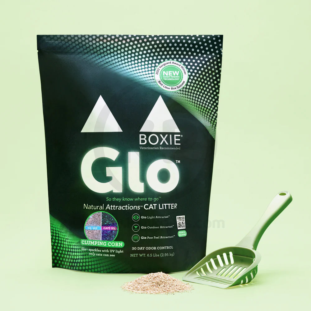 Product of Boxiecat Glo Natural Attractions Clumping Corn Cat Litter 6.5-lb