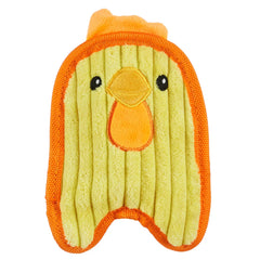 Outward Hound Durablez Chick Squeaky Plush Dog Toy Yellow Extra Small