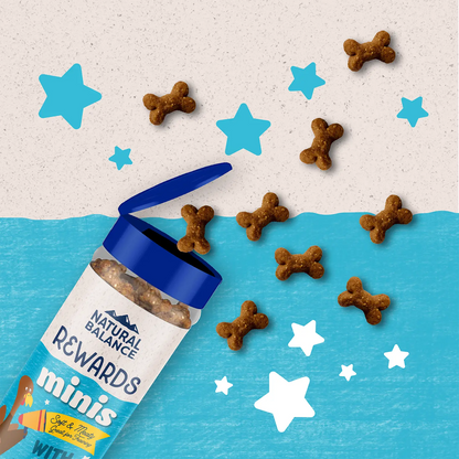 Product info of Natural Balance Pet Foods Rewards Minis Soft & Meaty Dog Treats Turkey 5.3-oz