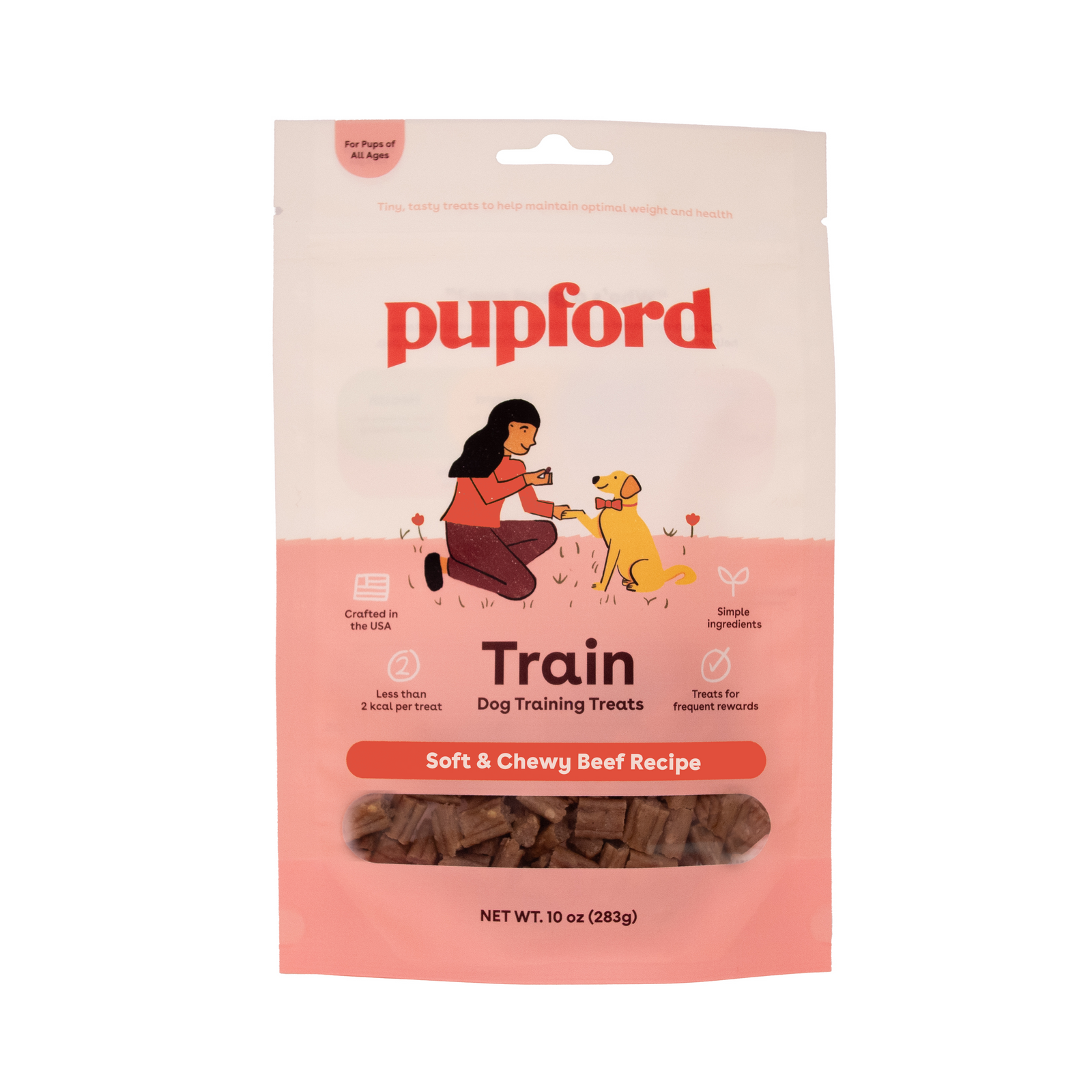 Pupford Soft & Chewy Beef Training Dog Treats 10-oz, Kwik Pets