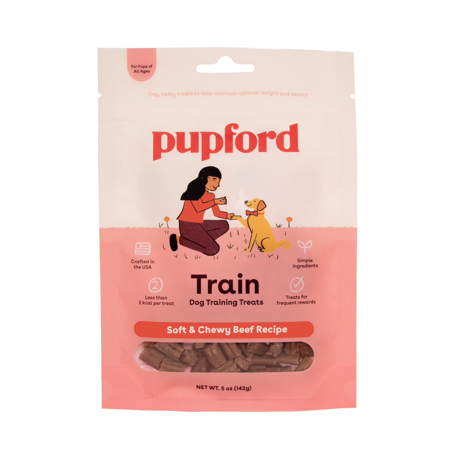 Pupford Soft & Chewy Beef Training Dog Treats 5-oz, Kwik Pets