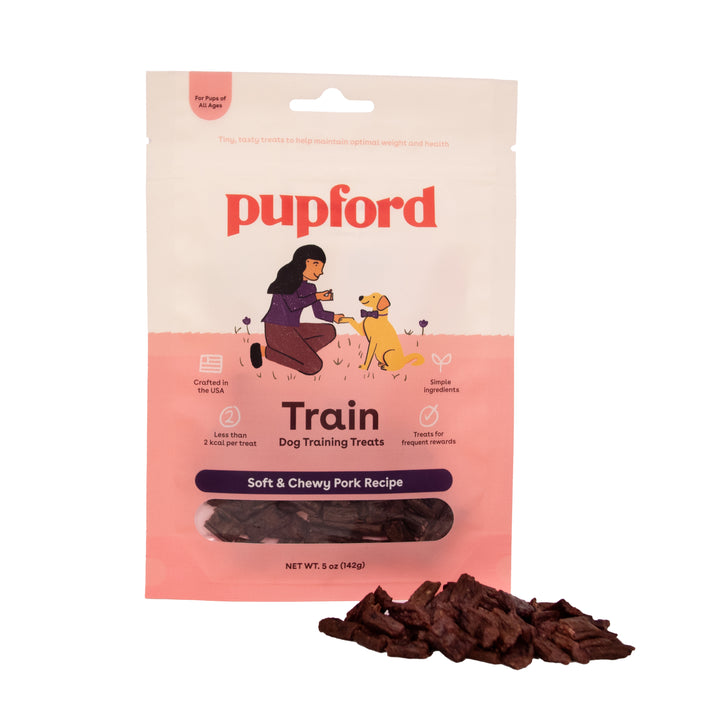 Pupford Soft & Chewy Pork Training Dog Treats 5-oz