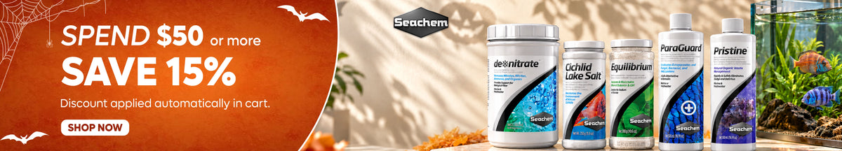Seachem Spend $50 & save 15%