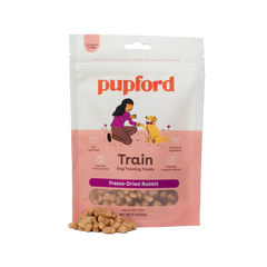 Pupford Freeze-Dried Rabbit Training Dog Treats 2-oz