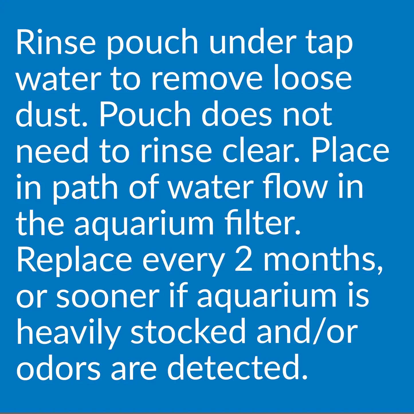 Usages Directions of API Bio-Chem Zorb Aquarium Filter Media