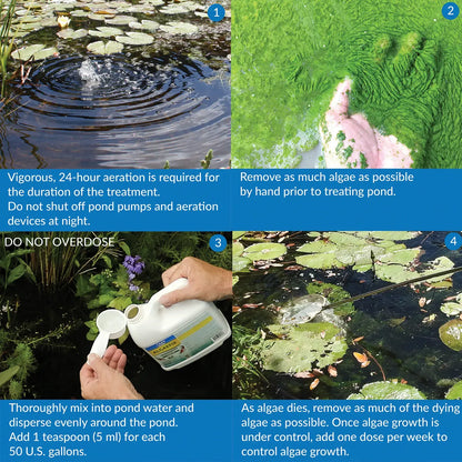 Usage 2 of API Pond AlgaeFix Algae Control Solution 64-oz
