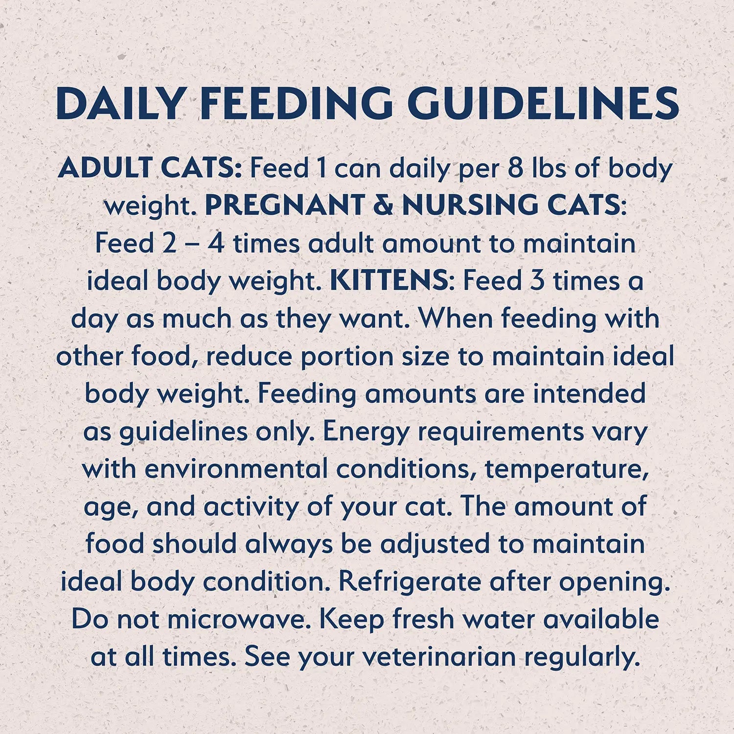 Feeding Guidelines of Natural Balance Pet Foods Original Ultra Grain Free Canned Cat Food Chicken 5.5-oz