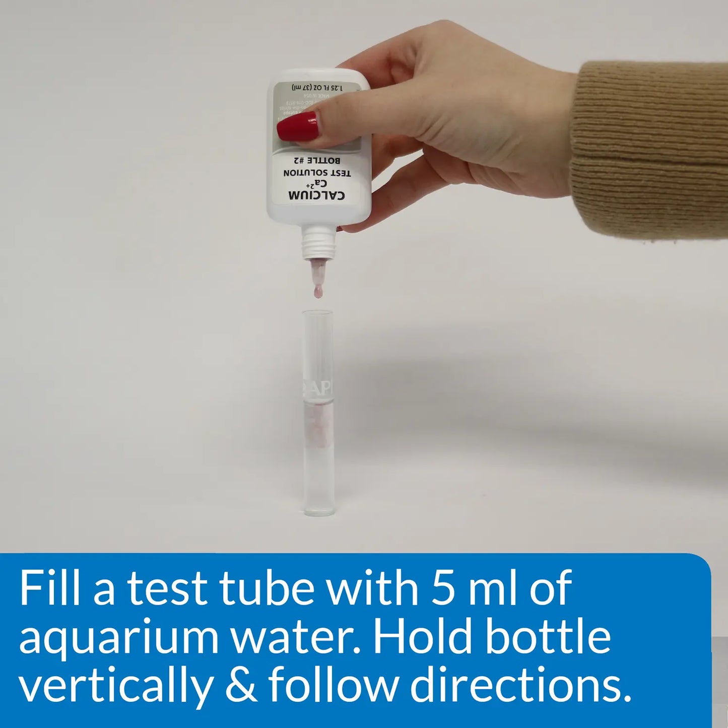 Usage of API Calcium Saltwater Aquarium Test Kit