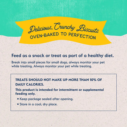 Usages Directions of Natural Balance Pet Foods Rewards Bite-Size Crunchy Biscuits Small Breed Dog Treats Chicken 8-oz