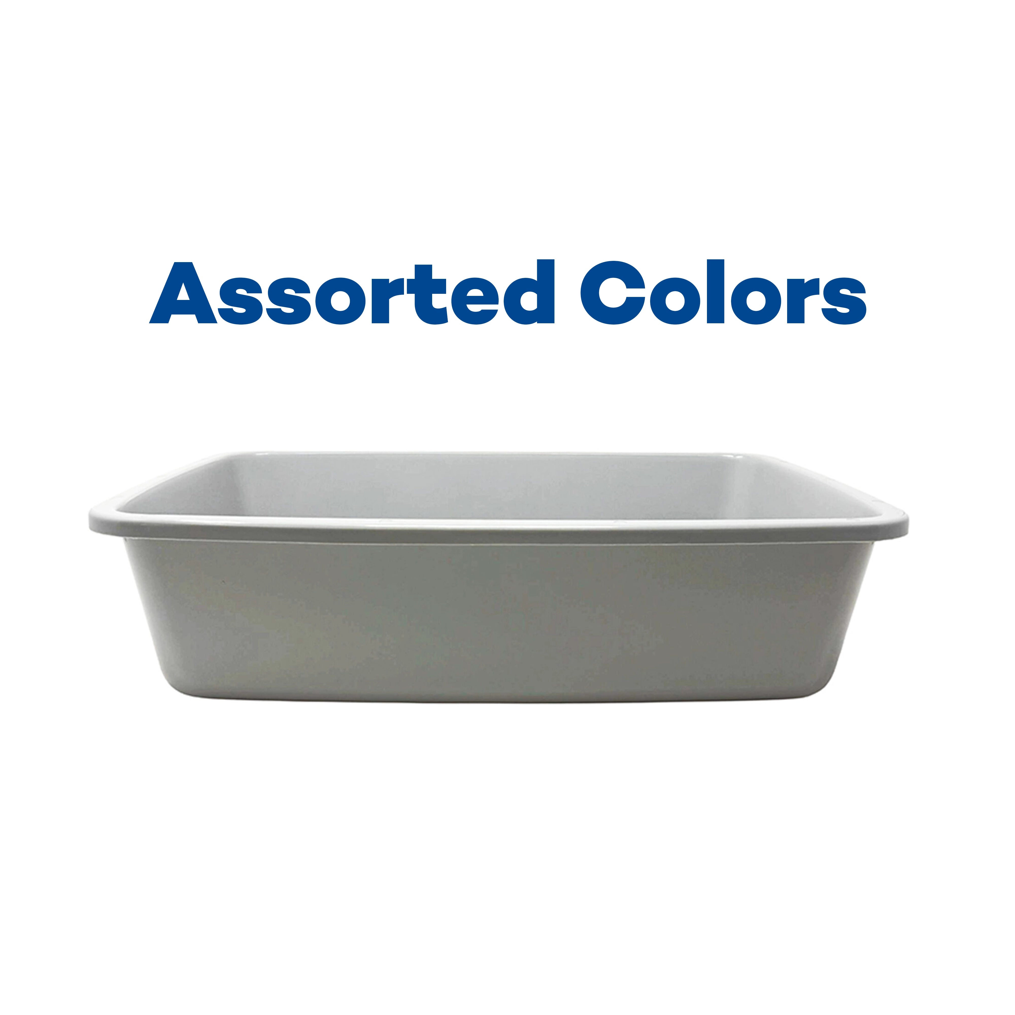 Van Ness Plastics Cat Litter Pan Assorted Medium