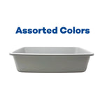 Front of Van Ness Plastics Cat Litter Pan Assorted Medium