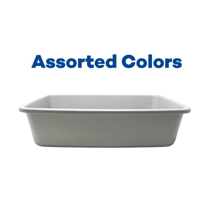 Front of Van Ness Plastics Cat Litter Pan Assorted Medium