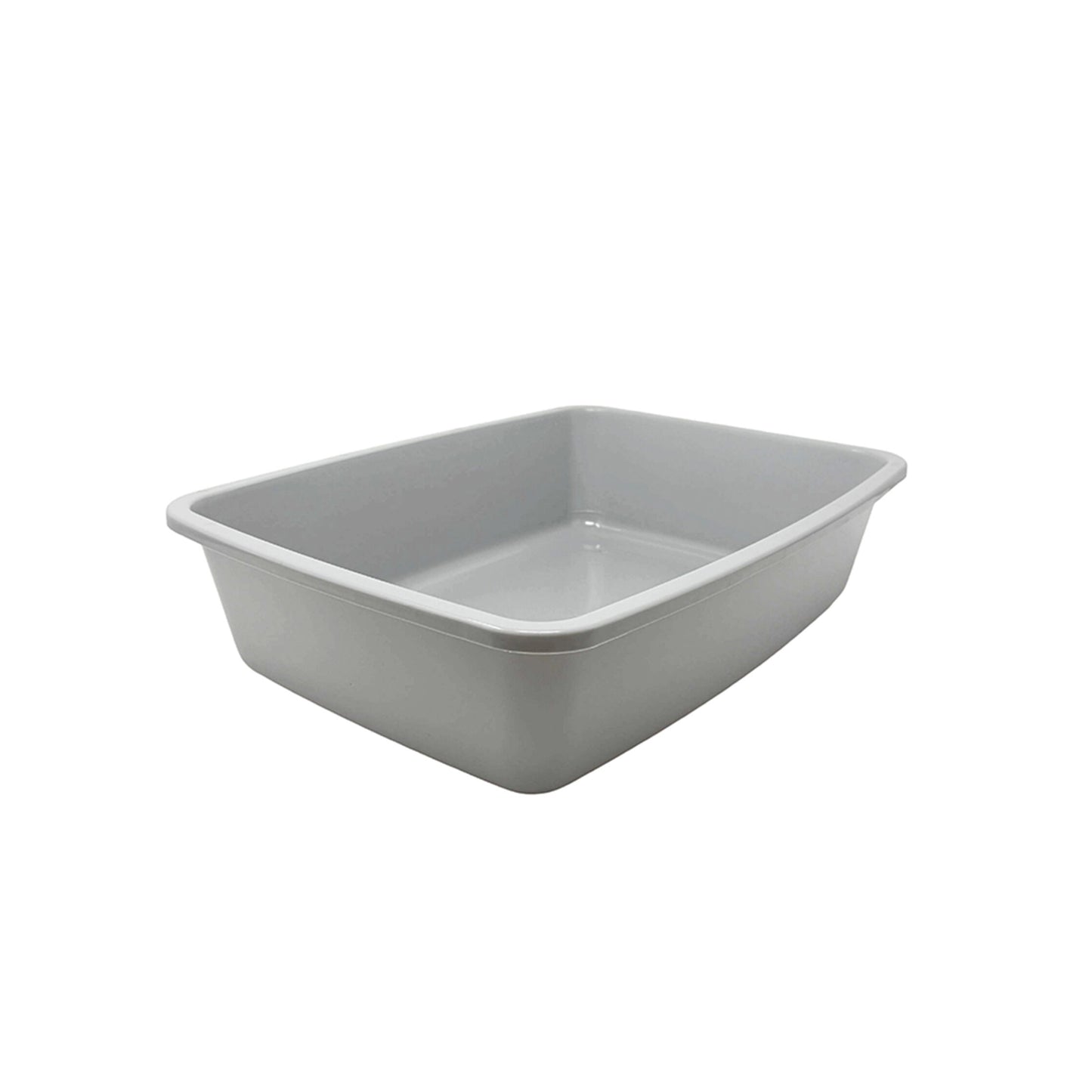 Front 2 of Van Ness Plastics Cat Litter Pan Assorted Medium