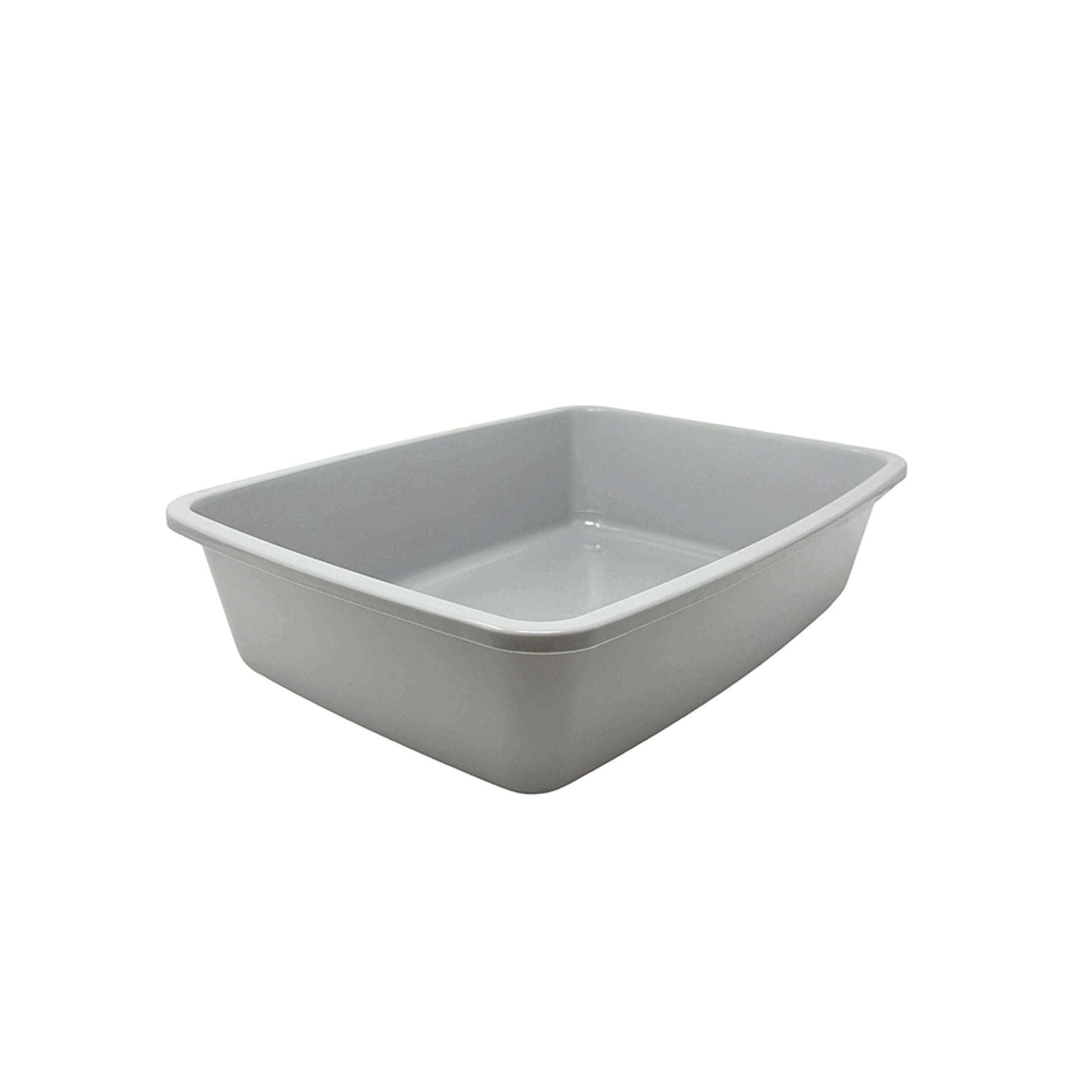 Front 2 of Van Ness Plastics Cat Litter Pan Assorted Medium