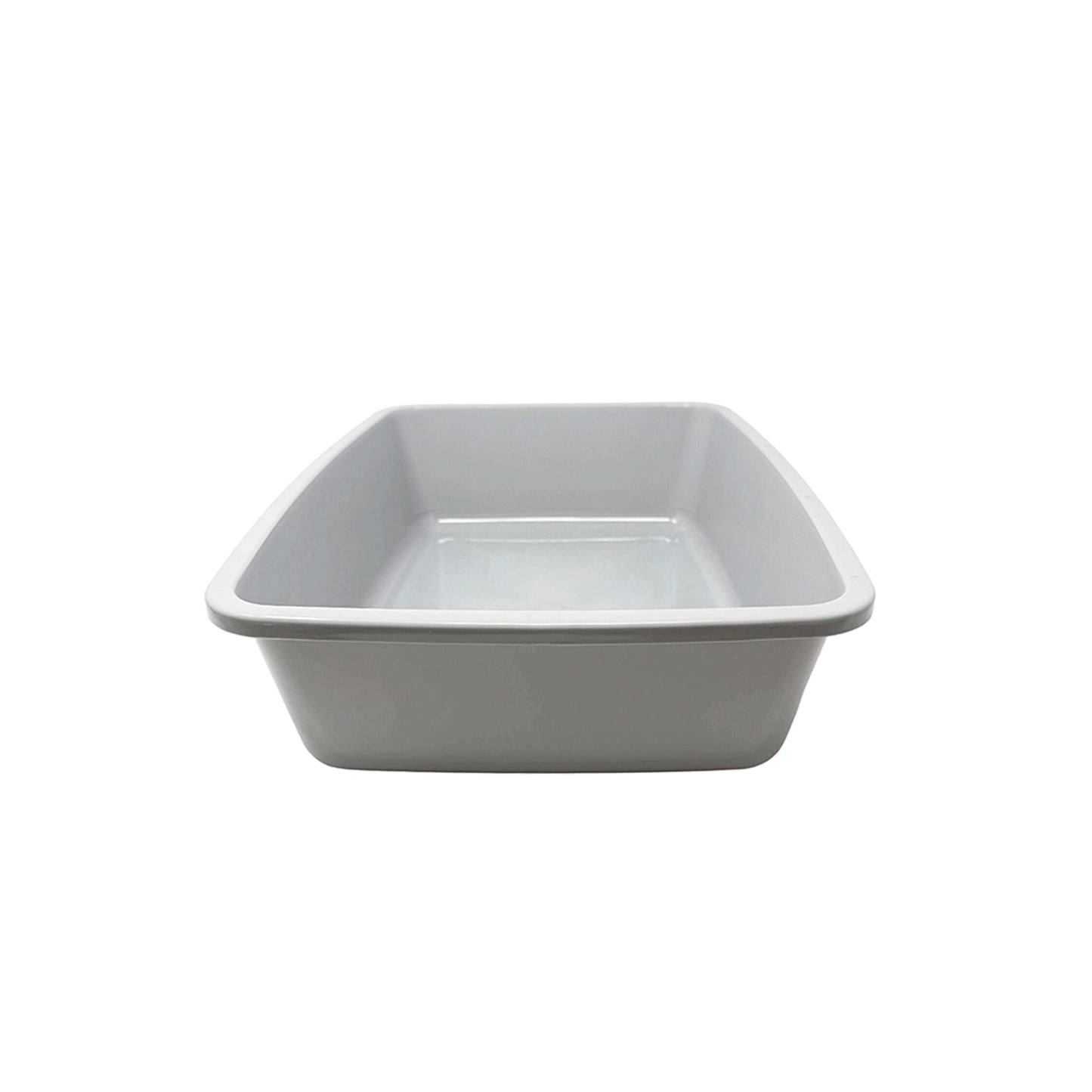 Front 3 of Van Ness Plastics Cat Litter Pan Assorted Medium