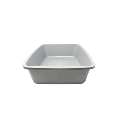 Front 3 of Van Ness Plastics Cat Litter Pan Assorted Medium