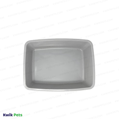 Front 2 of Van Ness Plastics Cat Litter Pan Assorted Small