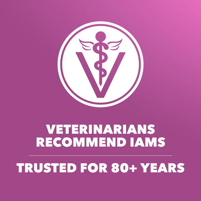 Vet of IAMS Mature Adult Large Breed Senior Dry Dog Food Chicken 30-lb