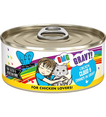 Weruva B.F.F. OMG Chicken Cloud 9 Dinner in Gravy Wet Cat Food 5.5-oz