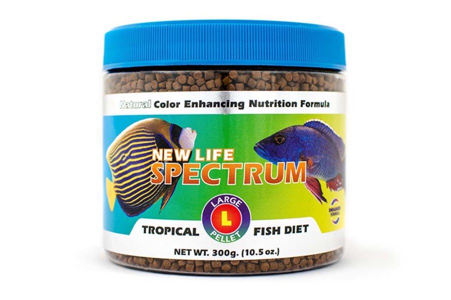 New Life Spectrum Tropical Sinking Pellets Fish Food Large 10.5-oz
