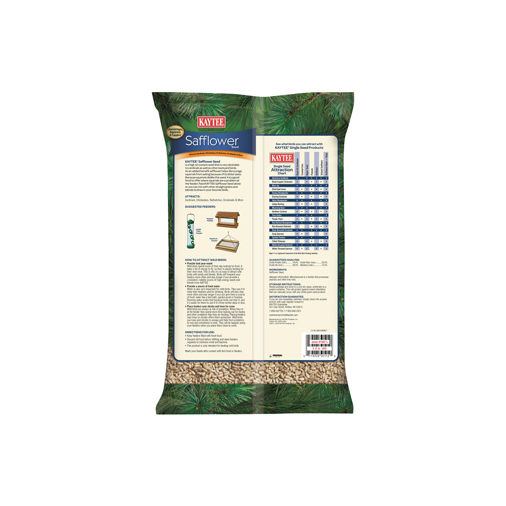 Kaytee Safflower Seed Wild Bird Food 5-lb, Kwik Pets