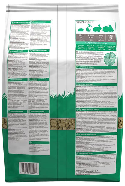 Back of Science Selective House Rabbit Dry Food 3.3-lb