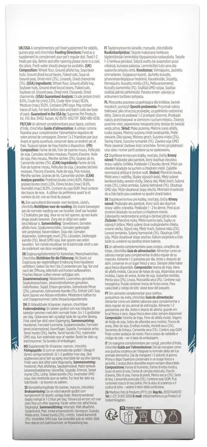 Back of Science Selective Digestive Care Supplement for Small Animals  3.5-oz