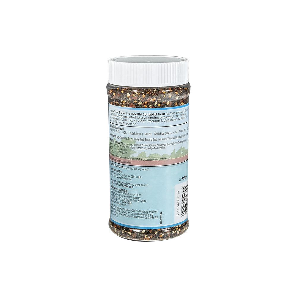Kaytee Songbird Treat Jar for Canary & Finch 9-oz, Kwik Pets