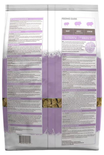 Back of Science Selective Naturals Grain-Free Guinea Pig Food 3.3-lb