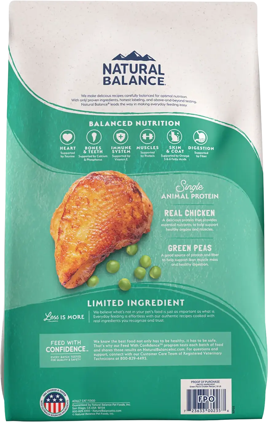 Back of Natural Balance Pet Foods Rewards Jumpin' Stix Soft & Meaty Dog Treats Venison 4-oz