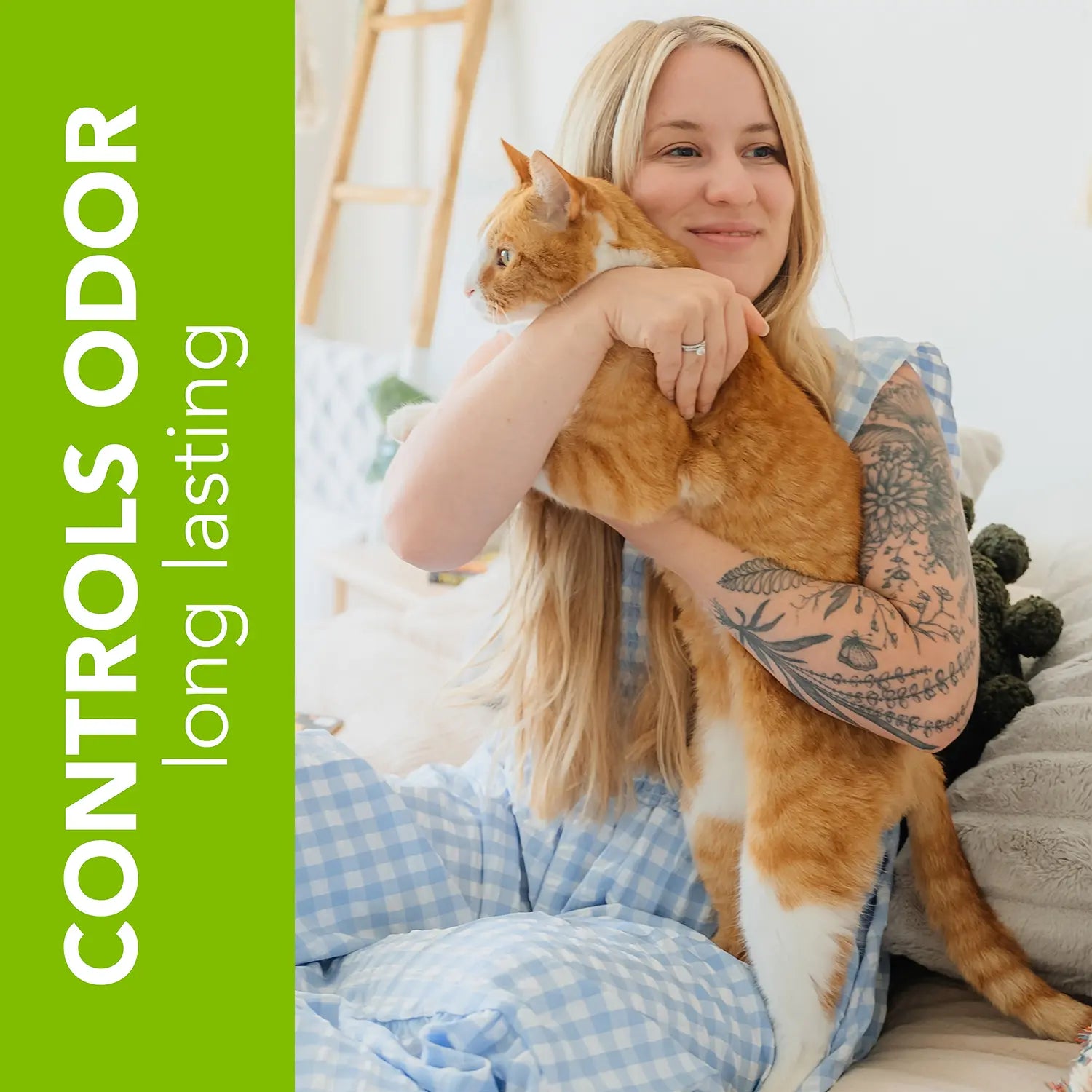 Benefits 2 of Okocat Dust Free Non-Clumping Paper Pellet Cat Litter 8-lb